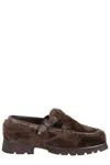 Hereu Alber Shearling Loafers In Brown