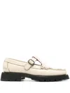 Hereu Soller Sport T-bar Loafers In Nude & Neutrals