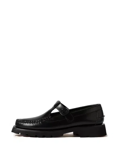 Hereu Alber Sport T-bar Loafers In Black