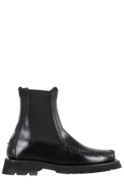 HEREU ALDA ANKLE BOOT WITH ROUND TOE