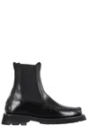 Hereu Alda Ankle Boot With Round Toe In Black