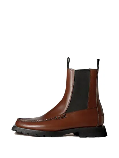 Hereu Alda Sport Chelsea Boots In Brown