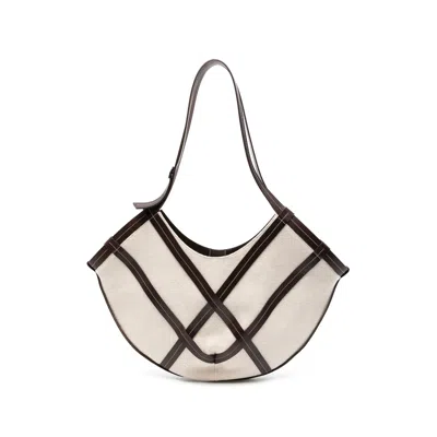 Hereu Algalda Tote Bag In Beige