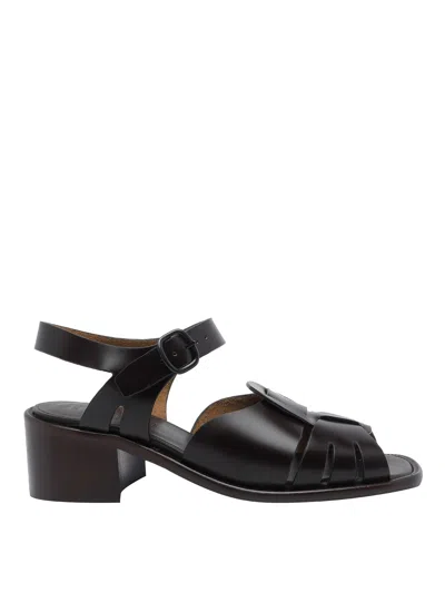 Hereu Ancora Fisherman Sandals In Brown