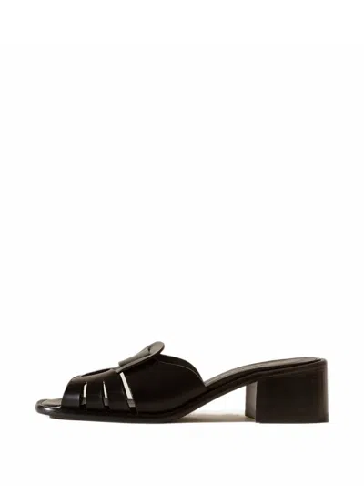 Hereu Ancora Heeled Sandals In Multi