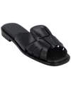Hereu Ancora Leather Sandal In Black
