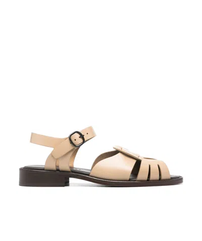 HEREU ANCORA LEATHER SANDALS