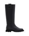 Hereu Anella High Leather Boot In Black