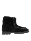 Hereu Armenta Shearling Ankle Boots In Black
