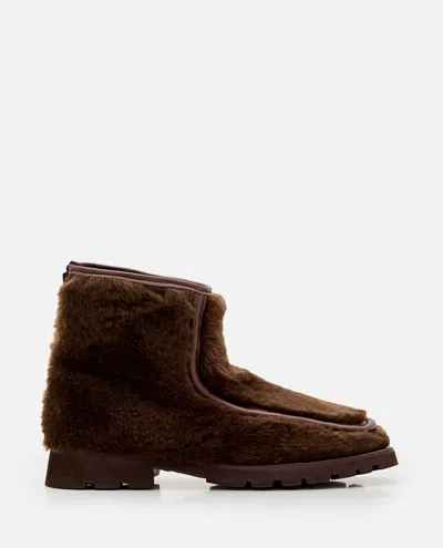 HEREU ARMENTA LOW ZIPPED BOOTS