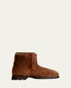 Hereu Armenta Shearling Ankle Boots In Multi