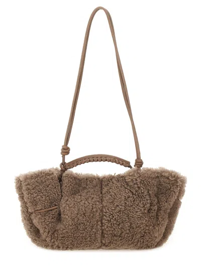 Hereu Arta Curly Mini Bag In Gray