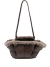 Hereu Women Arta Mini Leather Handbag In Brown