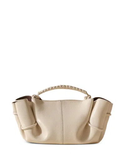 Hereu Arta Mini Leather Handbag In Neutral