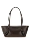 Hereu Fleca Knotted-handle Shoulder Bag In Brown