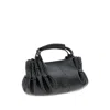 Hereu Pleated Shoulder Bag