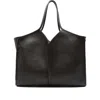 Hereu Large Leather Tote Bag In Black