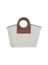 Hereu Cala Large Canvas Tote Bag In White