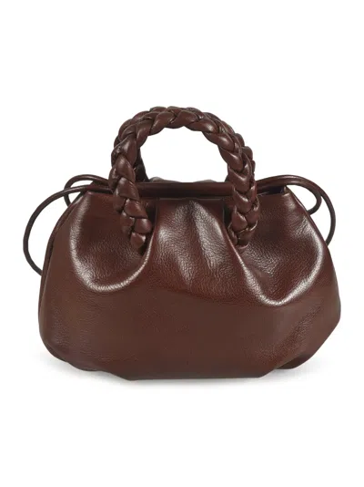 Hereu Binded Handle Classic Tote In Chestnut