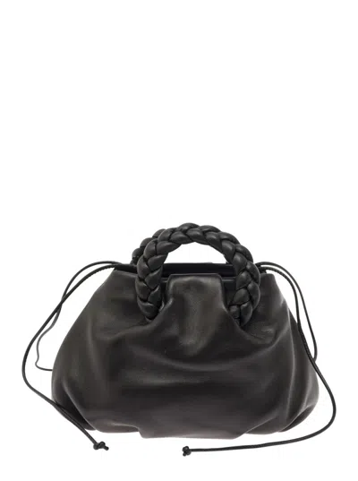 Hereu Black Bombon Mini Crossbody Bag