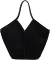 Hereu Calella Leather-trim Tote Bag In Black