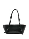 Hereu Black Fleca Shoulder Bag In Black
