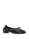 Hereu Puntera R Mid Bow-detail Flat Pumps In Black