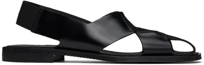 Hereu Blck Llano Sandals In Black