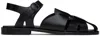 Hereu Black Pedra Sandals In Black