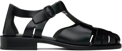 HEREU BLACK PESCA SANDALS