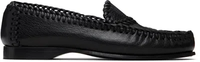 Hereu Black Sastre Supple Shiny Loafers