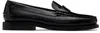 Hereu Black Sineu Loafers In Black