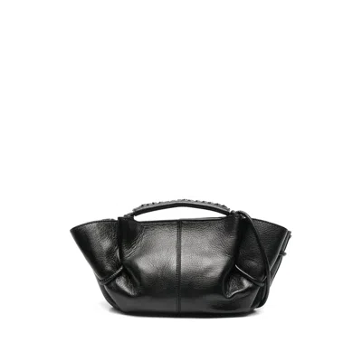 HEREU HEREU BLACK TOTE BAGS WOMEN