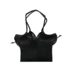 Hereu Black Tote Bags Women In Black
