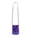 Hereu Ronet Metallic Bucket Bag In Purple