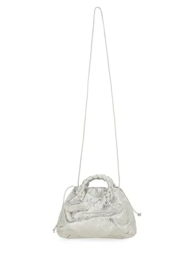 HEREU HEREU "BOMBON CRINKLED METALLIC" BAG