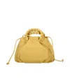 Hereu Bombon Medium Top Handle Bag In Gold