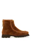 Hereu Boot With Zipper Armenta In Brown