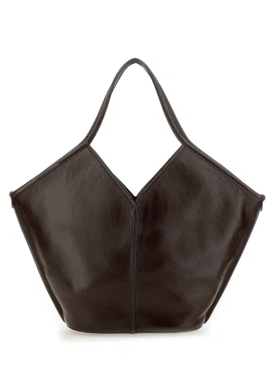 Hereu Borsa "calella Distressed" In Brown