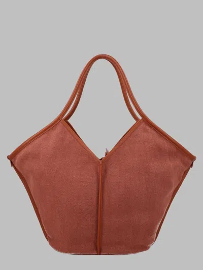 Hereu Borsa "calella" In Lino In Brown