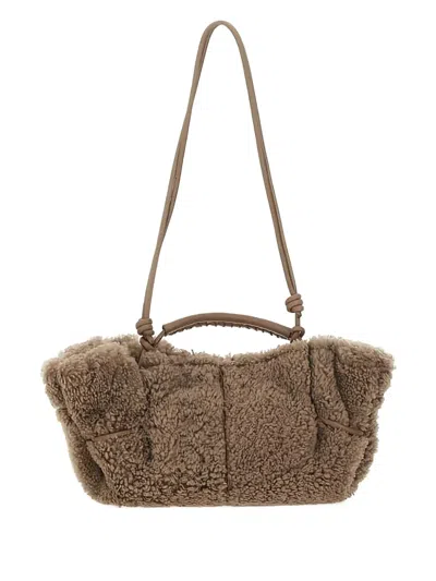 HEREU BRAIDED HANDLE SHOULDER BAG