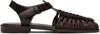 Hereu Alaro Suede Sandals In Brown