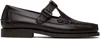 Hereu Brown Alber Loafers In Dark Brown