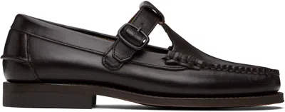 Hereu Brown Alber Loafers In Dark Brown