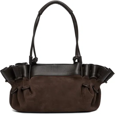 Hereu Brown Arta Suede Bag