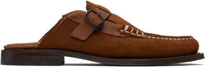 Hereu Brown Barraca Slip-on Loafers