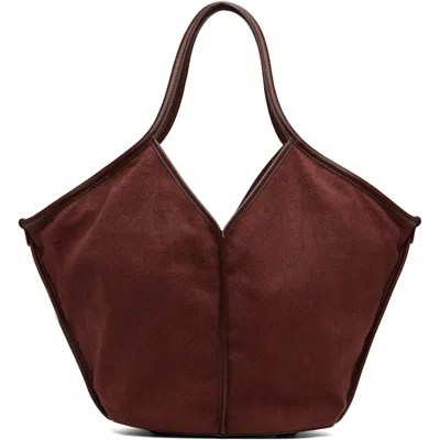 Hereu Brown Calella Soft Linen Tote
