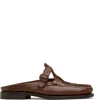 Hereu Brown Ferriol Slip-on Loafers In Dark Brown