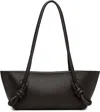 Hereu Fleca Knot-detail Leather Shoulder Bag In Brown