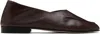 Hereu Brown Juliol Loafers In Dark Brown